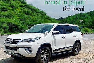 Fortuner car rental in jaipur