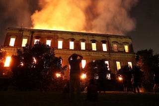 The night Brazil burned to death