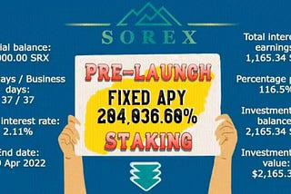 Sorex — Multichain Investment Platform powered by SRX Token