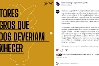 Post com maior alcance, likes e engajamento para a Globo