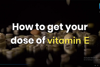 Of powerful antioxidants and supple skin: how to get your dose of vitamin E