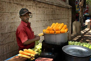 Imagine an MBA student interning with a street vendor?