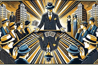 Griftology and GOP Three-Card Monte: Eyes the Border While They Steal Your Healthcare.