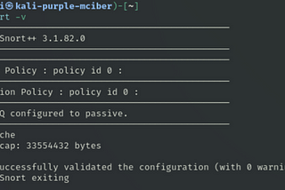 IPS/IDS Snort (Lab7)