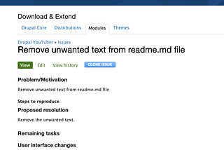 Drupal Gitlab Merge Request Workflow explained.
