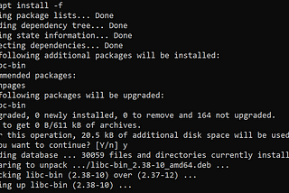 Solving Kali Linux WSL Stuck on ‘Setting up libc6:amd64’