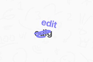 Designing the Twitter edit button to make it work