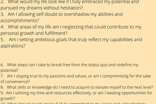 The 23 Questions That Will Ignite Your Passion and Push You Towards Achieving Your Goals