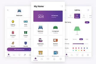 How I designed Otomate - Smart Home App