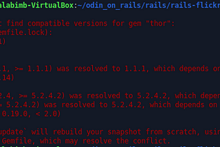 Installing Figaro gem on Linux