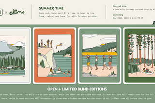 ‘Summer Time’ — Alimo x Nifty Gateway curated drop