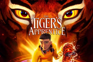 The Tiger’s Apprentice poster. Alizee Ali Khan