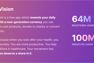 What is Sweatcoin? Move to Earn project with more than 60 million users.
