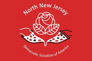 The logo for North New Jersey Democratic Socialists of America.