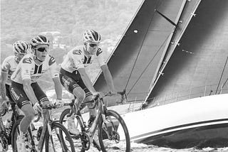 How boat sails help Tour de France riders crash better