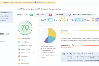 2023 Tech Stack as a B2B Content Writer for Hire