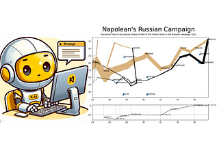 Recreating Minard’s greatest ever Chart with KNIME’s K-AI and Python