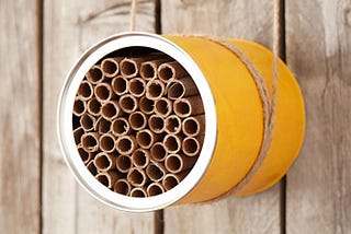 How to make a Bee Hotel