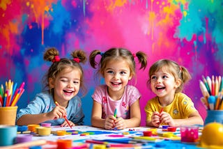 The Power of Creativity: Building Confident Kids Through Art and Play