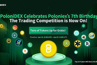 BRG token trading contest in live on PoloniDEX now!