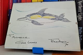 My Dolphin Drawing From Tony Hart