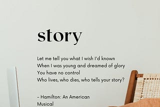 WHO TELLS YOUR STORY?
