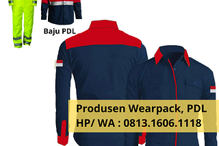 PESAN ONLINE! ✅ 0813–1606–1118. Jual Baju Seragam Wearpack Coverall Safety Bandung