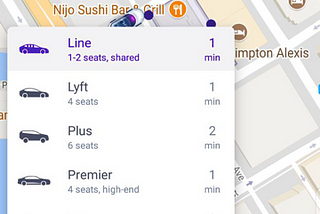 Exploring alternative Lyft app experience