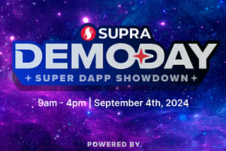 Supra dévoile son « Demo Day » lors de la Korea Blockchain Week 2024