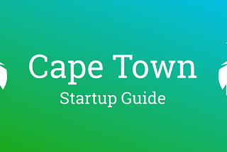 The Wild Landscape of Cape Town Startups