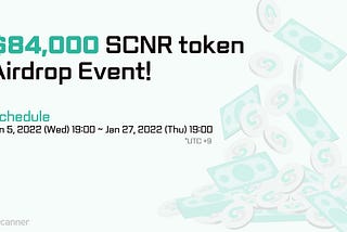 Total $84,000 #Airdrop event!