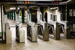 Standing at the Turnstile