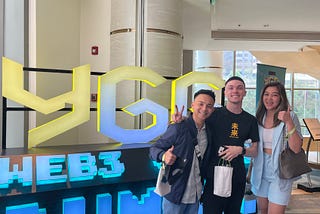 Corey Wilton, founder of Pegaxy and MiraiLabs with cofounders of AltSwitch — Carl Munsayac and Kaye Labay