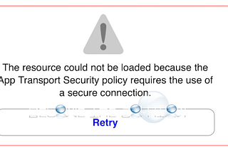 iOS App Transport Security: Secure Connection