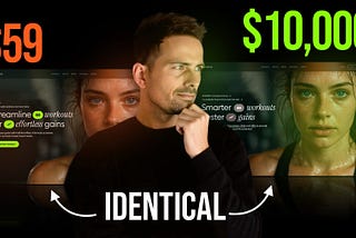 two identical websites, two different prices