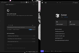 Cursor vs. Windsurf: A Hands-on Comparison