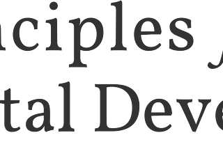 Cryptocurrencies and the Principles for Digital Development