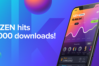 XZEN hits 1000 downloads!