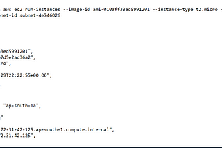 High Availability Architecture with AWS CLI