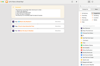 Start Your Day Right, Part 3 — Automating the Obsidian Daily Note and Agenda Creation