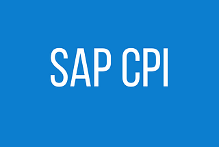 SAP CPI