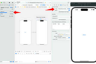 The FlutterEngine is created on iOS at what time?