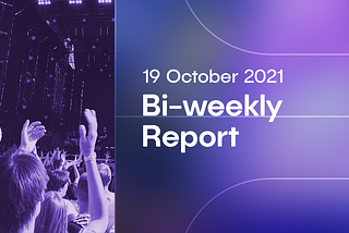 Zano Bi-weekly Report (19th October 2021)