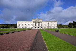 Photograph of Stormont in Belfast, Northern Ireland