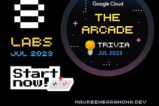8 Labs by Google Cloud The Arcade — Trivia Jul 2023 /
