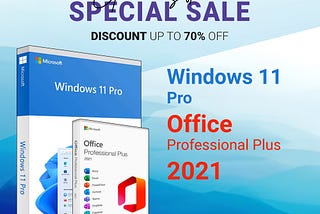 Windows 11 Pro + Office 2021 Pro — Bundle
