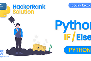 Python If-Else — Hacker Rank Solution