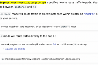 Demystify how traffic reaches directly to pod on using alb.ingress.kubernetes.io/target-type: ip