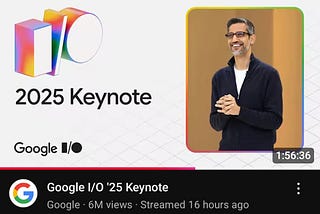 Google I/O 2025 Just Dropped — Here’s What Actually Made Me Go 🤯