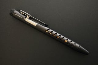 A cool luxury pen inspired by a rifle